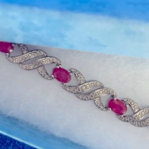 Double Infinity Tennis Bracelet